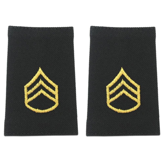 Army Staff Sergeant Rank Epaulet Shoulder Marks For Female ASU ...