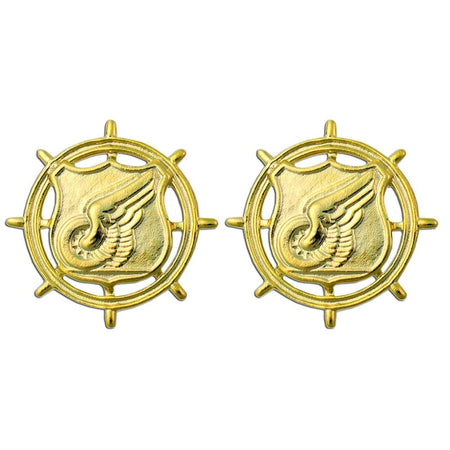 Transportation Corps Branch Insignia Army Officer - Pair