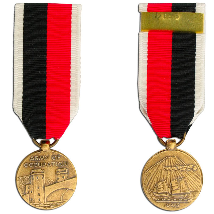 Miniature Army Occupation Medal - Military Award Ribbon
