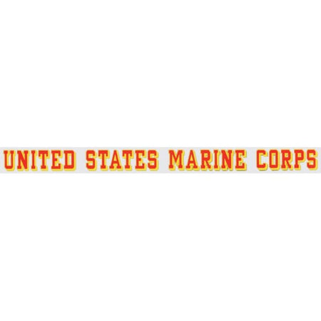USMC United States Marine Corps Window Strip Decal 1.5"x17.25"