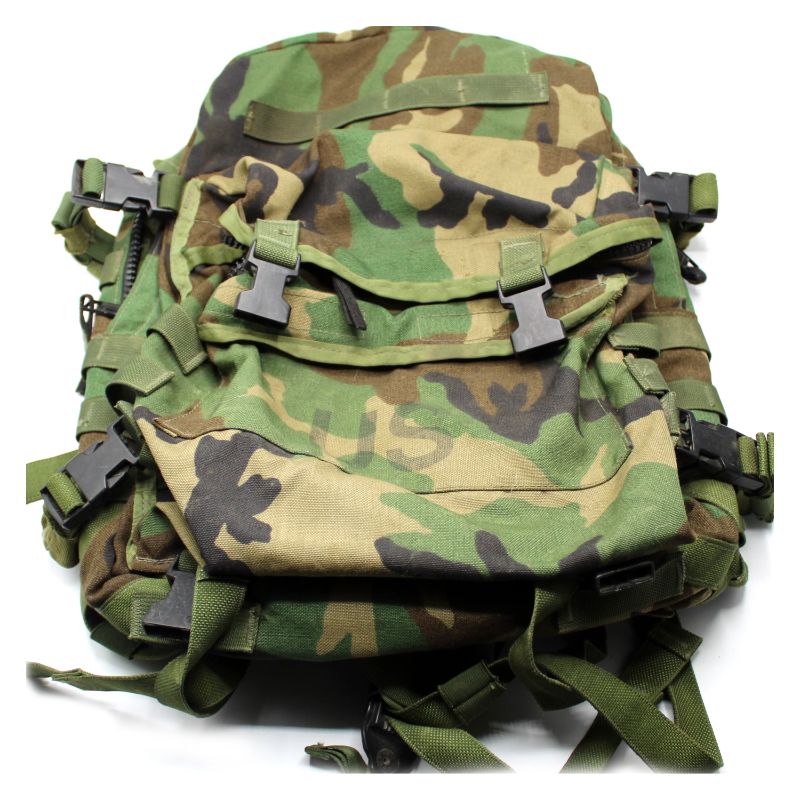 acu backpack us army kids USGI MOLLE II Assault Pack or OCP - New Or Used - USED Spinning Reels Daiwa D Color_Silver & Gold to allow a sleeping Lure Color:015 - Gold/Green/Glitter