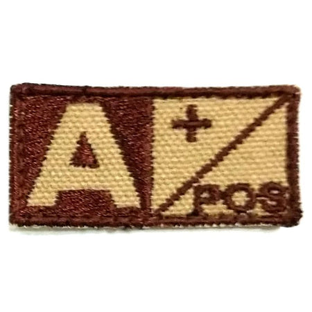 Blood Type Patch OCP 2"x1" with Hook Back