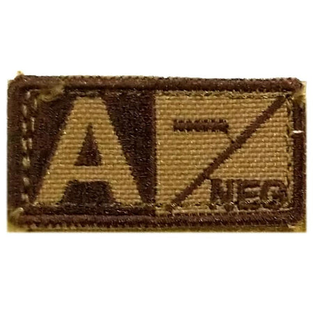 Blood Type Patch OCP 2"x1" with Hook Back – view 2