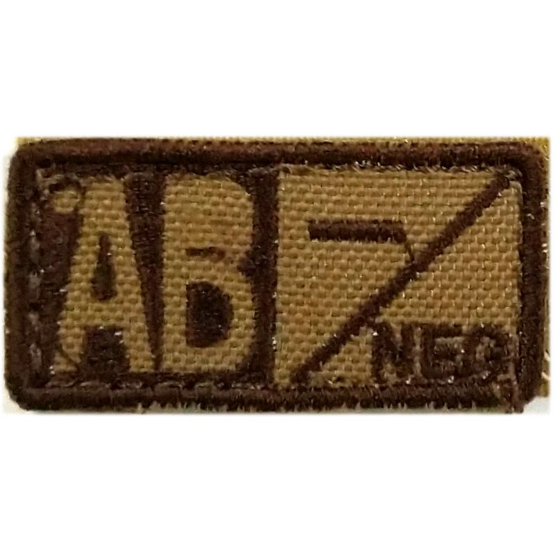 Blood Type Patch OCP 2"x1" with Hook Back – view 6
