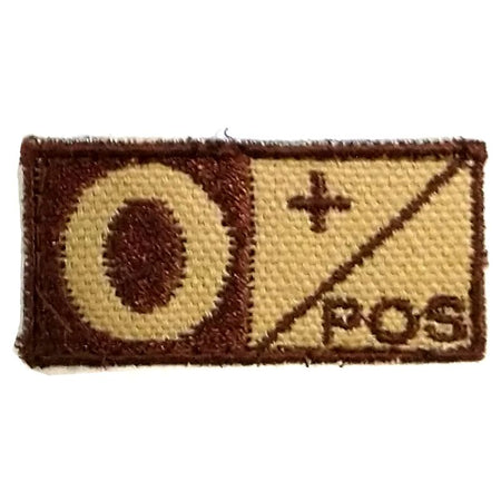 Blood Type Patch OCP 2"x1" with Hook Back – view 7