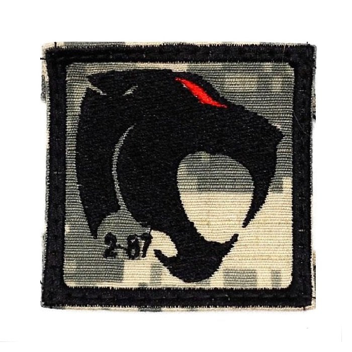 2-87 Infantry Catamount Patch Custom Made To Order – view 2