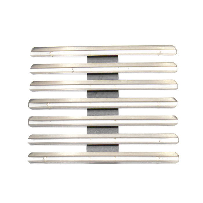 army ribbon rack centered and spaced shown against a plain white background.