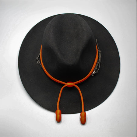 US Army Signal Corps Orange Acorn Hat Band Stetson Campaign Cord