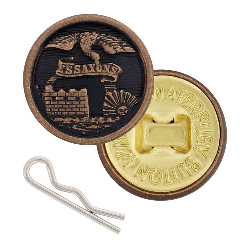 AGSU Unisex Pocket Buttons Engineer Branch 25 Ligne Size on a white background