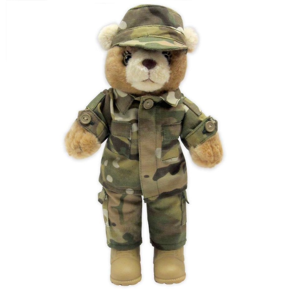 US Army Bear 10" Brown