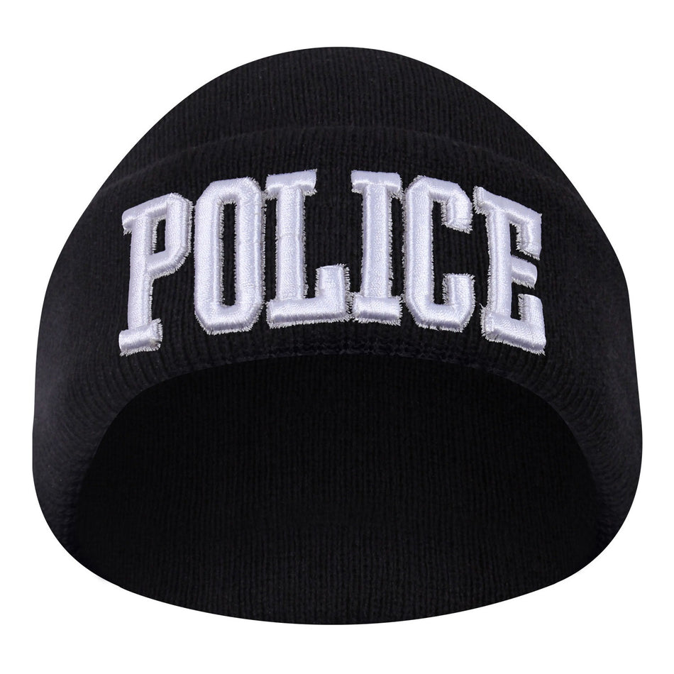 Police Embroidered Watch Cap