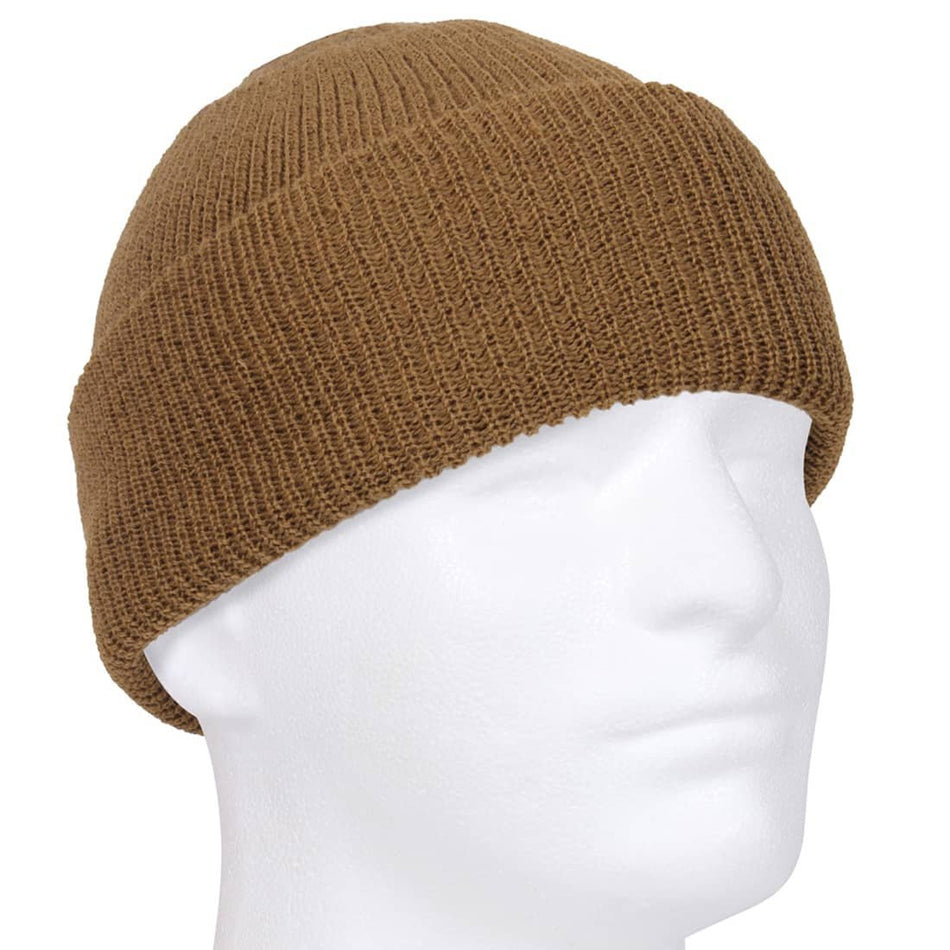Acrylic Watch Cap Coyote Brown