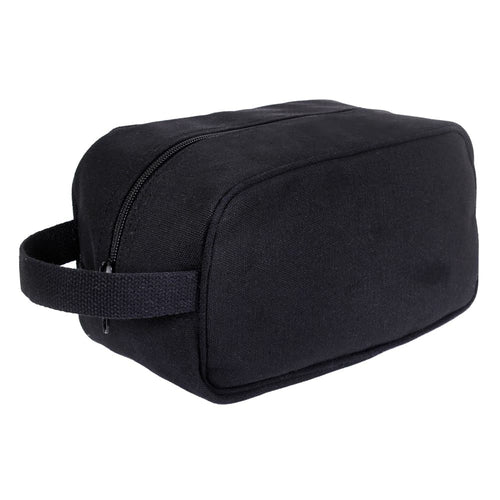 Black Canvas Travel Military Dopp Kit by Rothco
