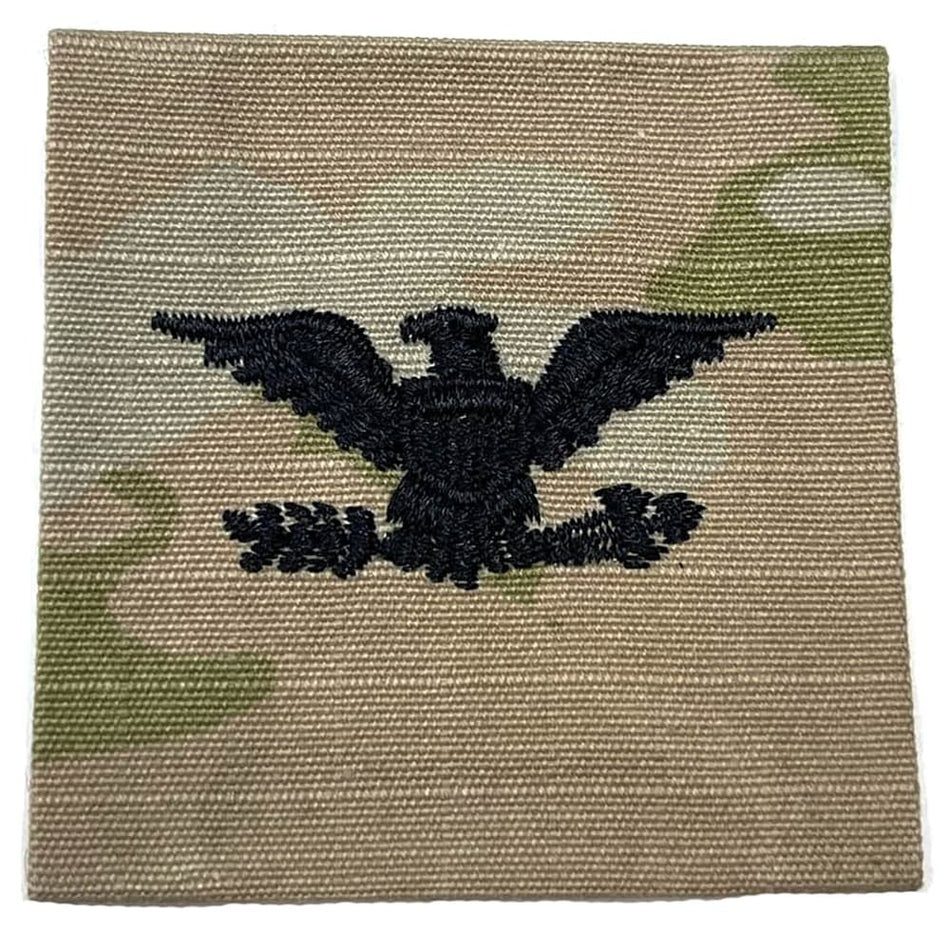 COL Colonel Army Rank Sew-On OCP Patch