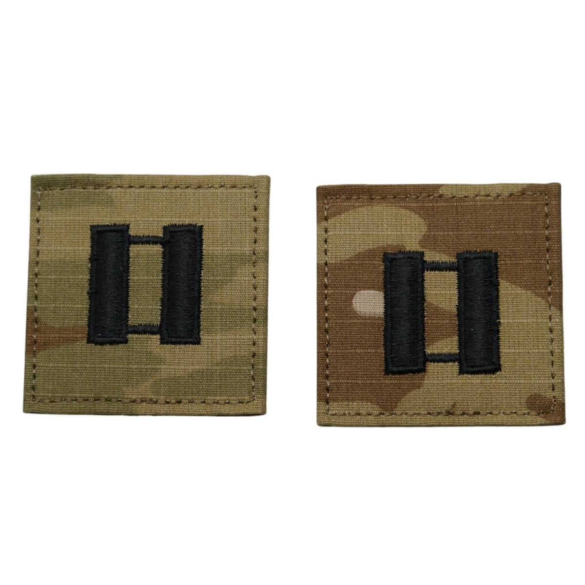 CPT Captain Army Rank OCP Patch Set of 2