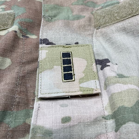 CW4 Chief Warrant Officer 4 Rank OCP Patch - 2x2 Hook Back - Pair