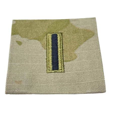 CW5 Army Rank Patch Chief Warrant Officer 5 Sew-On 3 Color OCP on a Slight Angle