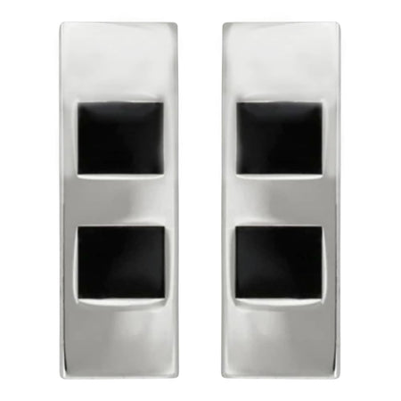 CW2 Army Rank Pins Chief Warrant Officer 2 Insignia - Mirror Finish - Pair