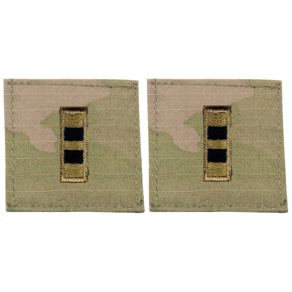 CW2 Chief Warrant Officer 2 Army Rank OCP Patch With Hook Fastener - Pair