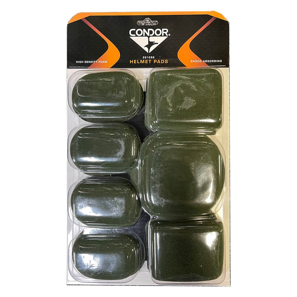 CONDOR Helmet Pads Complete Set Olive Drab