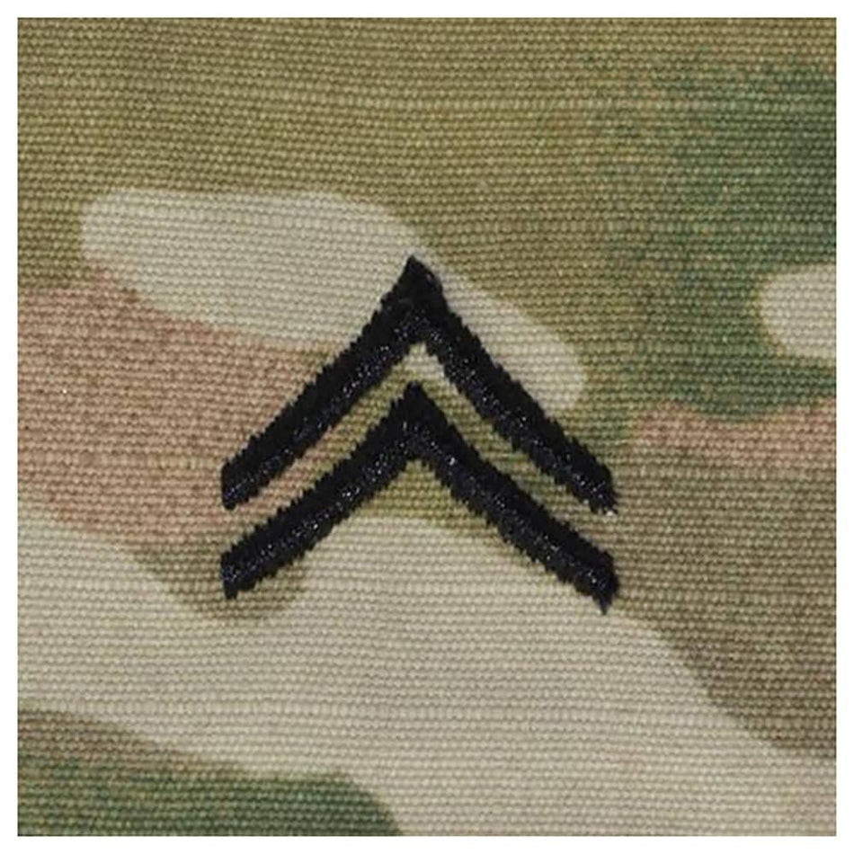 CPL Corporal OCP Sew-On Army Rank Patch - 2 x 2