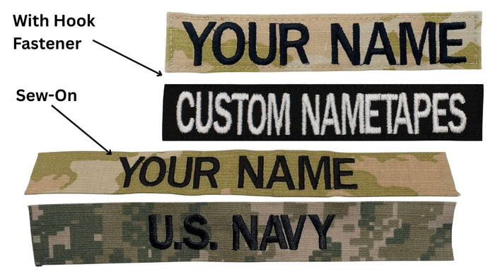Custom Name Tapes
