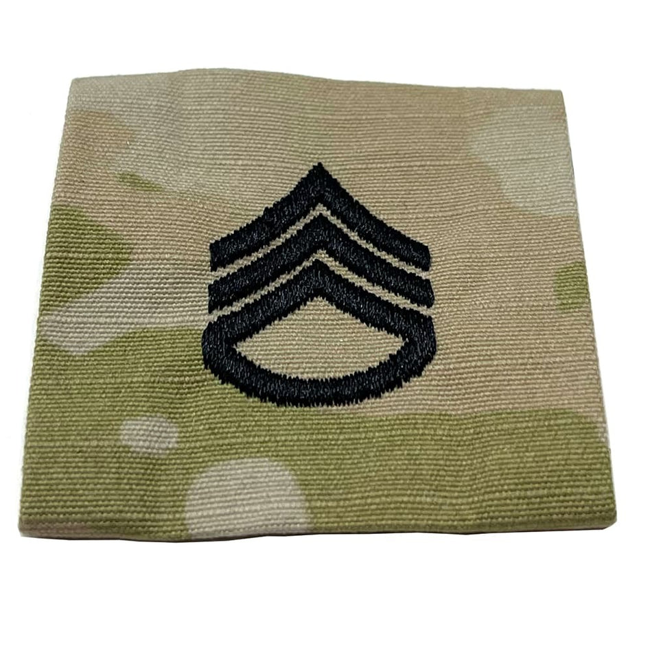 E-6 Staff Sergeant SSG Army Rank OCP Patch Sew-On – view 2