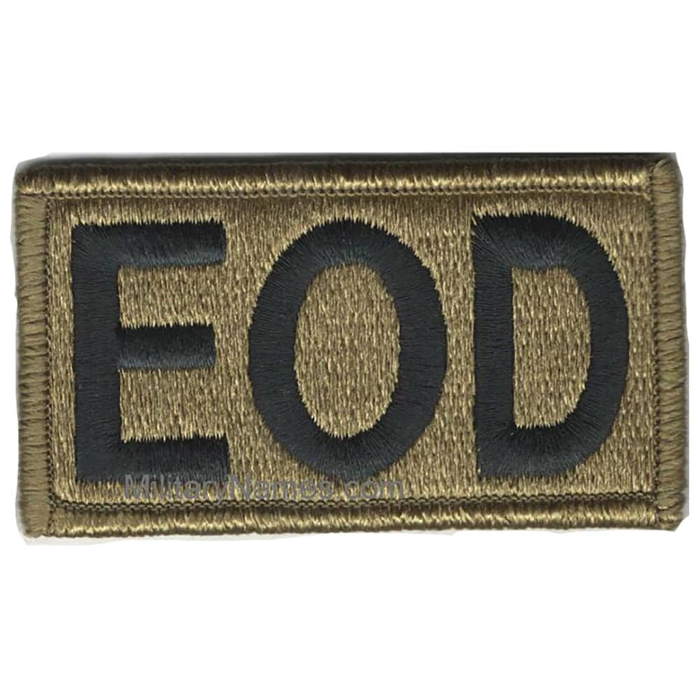 Explosive Ordnance Disposal EOD OCP Patch with Hook Fastener