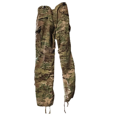 A pair of FRACU Multicam Pants, shown flat against a solid white background.