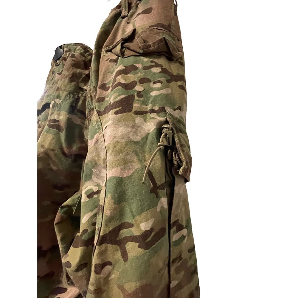 Close-up of FRACU Multicam Pants against a plain white background.