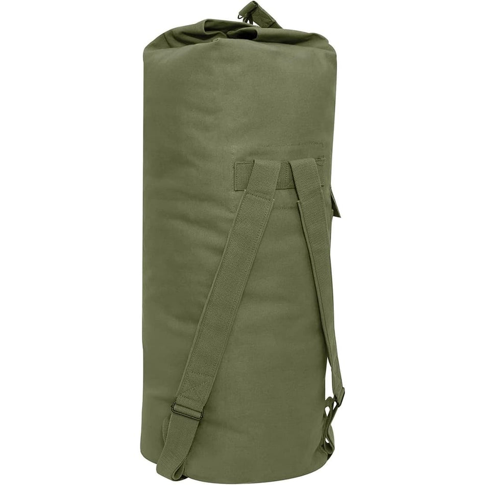 G.I Type Enhanced Duffle Bag Double Strap OD 24" x 36"