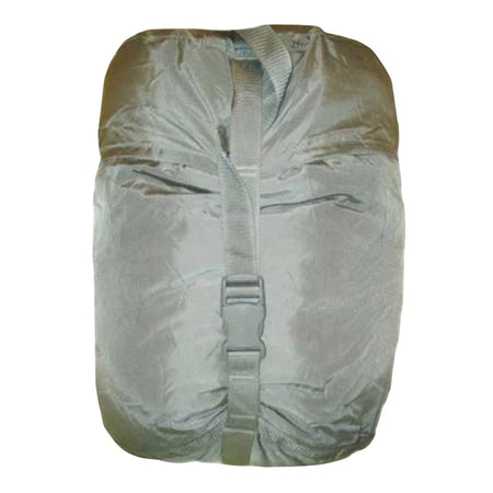 A light gray waterproof rain cover for a backpack, shown on a plain white background.