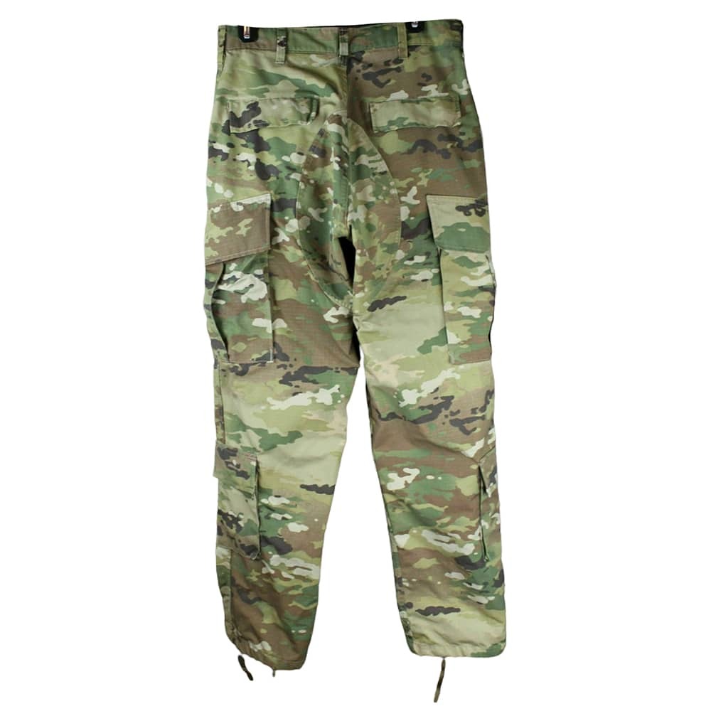 A pair of FRACU Combat Trousers Genuine Issue in a OCP camouflage pattern, shown against a plain white background.