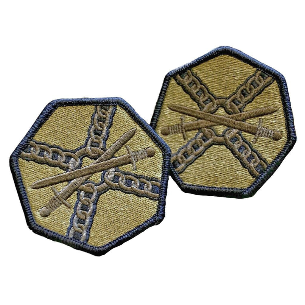 Installation Management Agency OCP Patch With Hook Fastener - Pair
