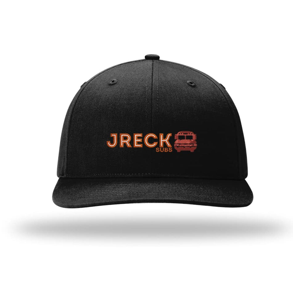 Jrecks Richardson Solid Twill Trucker Hat in Black
