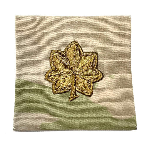 MAJ Major Army Rank Sew-On OCP Patch 2x2