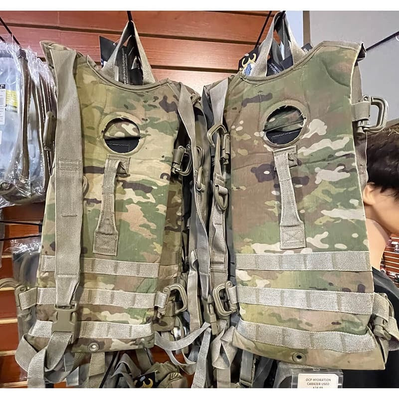 Genuine Military Issue MOLLE II OCP Multicam Hydration Carrier