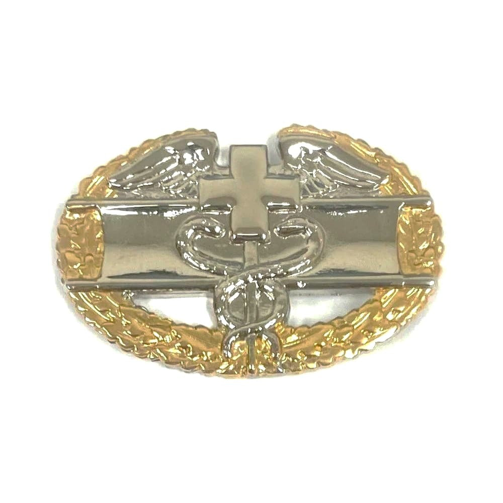 Master Combat Medical Badge CMB - Full Size with Gold Wreath