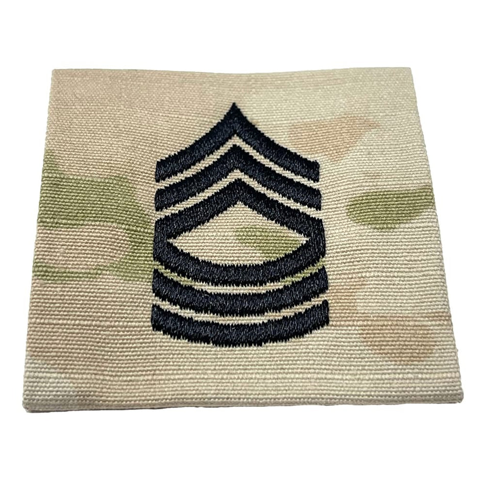 Master Sergeant Rank Patch Army MSG Sew-On – view 2