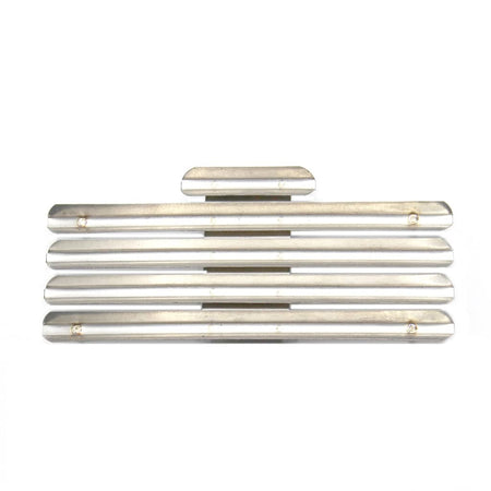 13 Ribbon Rack Metal Mounting Bar centered with no spacing on a plain white background.