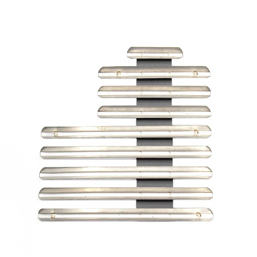 22 Military Ribbon Rack offset with spacing, shown on a plain white background.