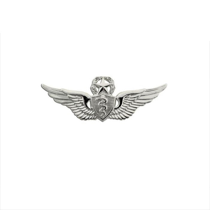 Mini Master Flight Surgeon Badge - Mirror Finish