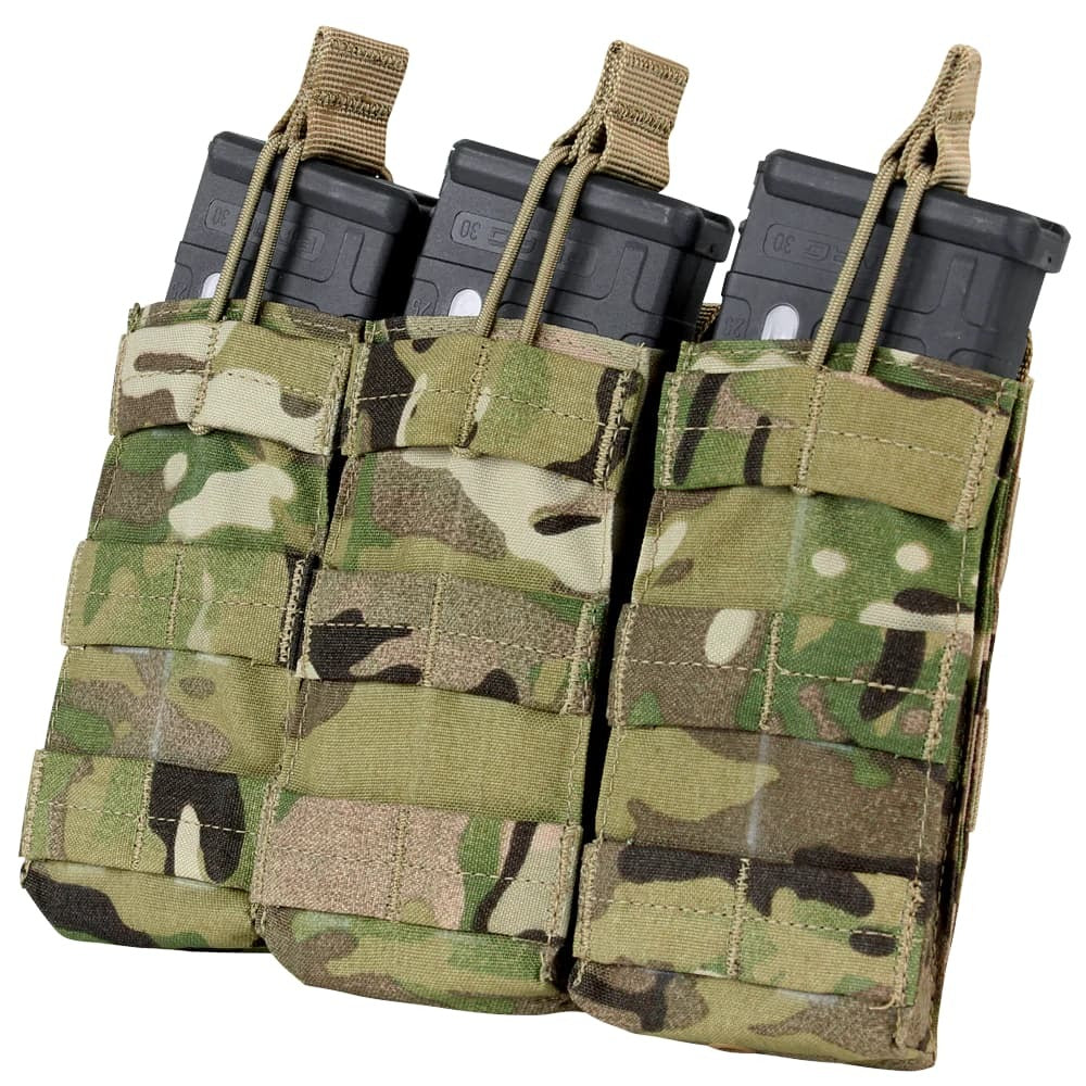 MultiCam Triple M4/M16 Open-Top Mag Pouch by Condor