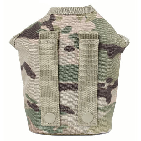Multicam MOLLE Compatible 1 Quart Canteen Pouch backside