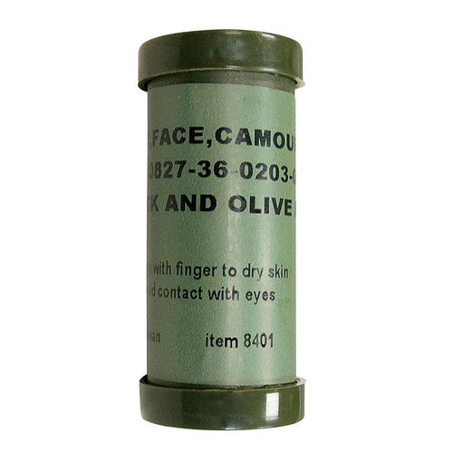 NATO Camo Face Paint Stick Woodland Camo and Loam