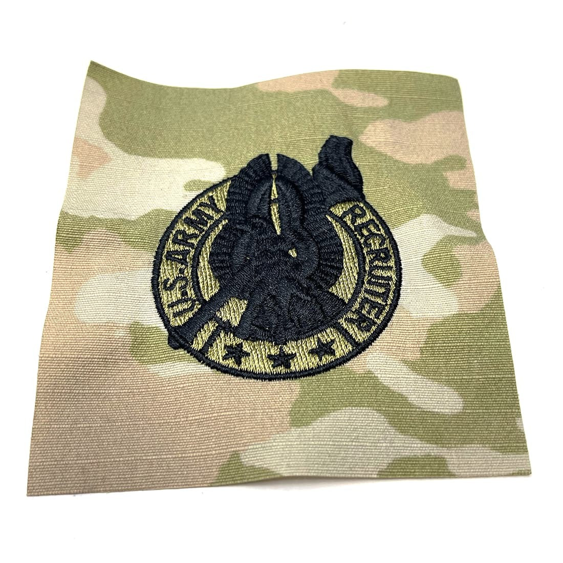 Army Basic Recruiter Badge Black OCP Sew-on Patch – view 2