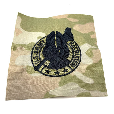 Army Basic Recruiter Badge Black OCP Sew-on Patch – view 2