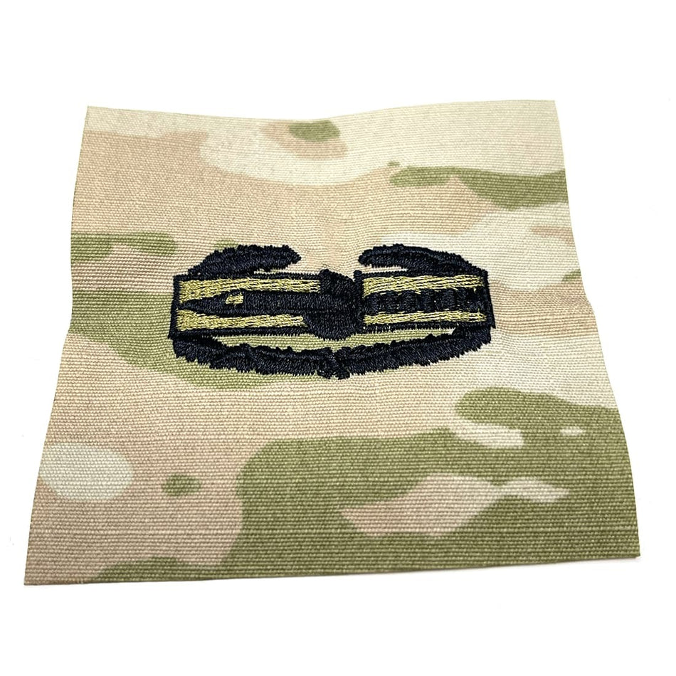 Combat Action Badge Army CAB 1st Award Sew-On OCP Patch on a white background