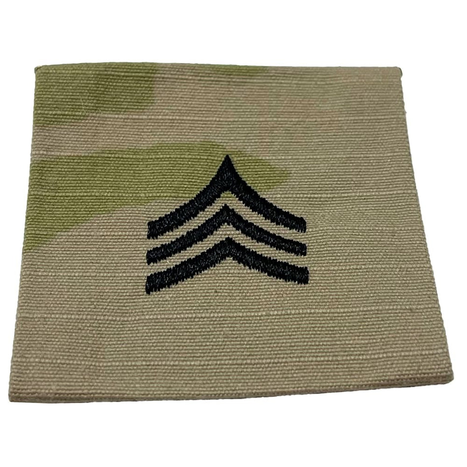 E-5 Sergeant SGT Army Rank OCP Patch Sew-On – view 2