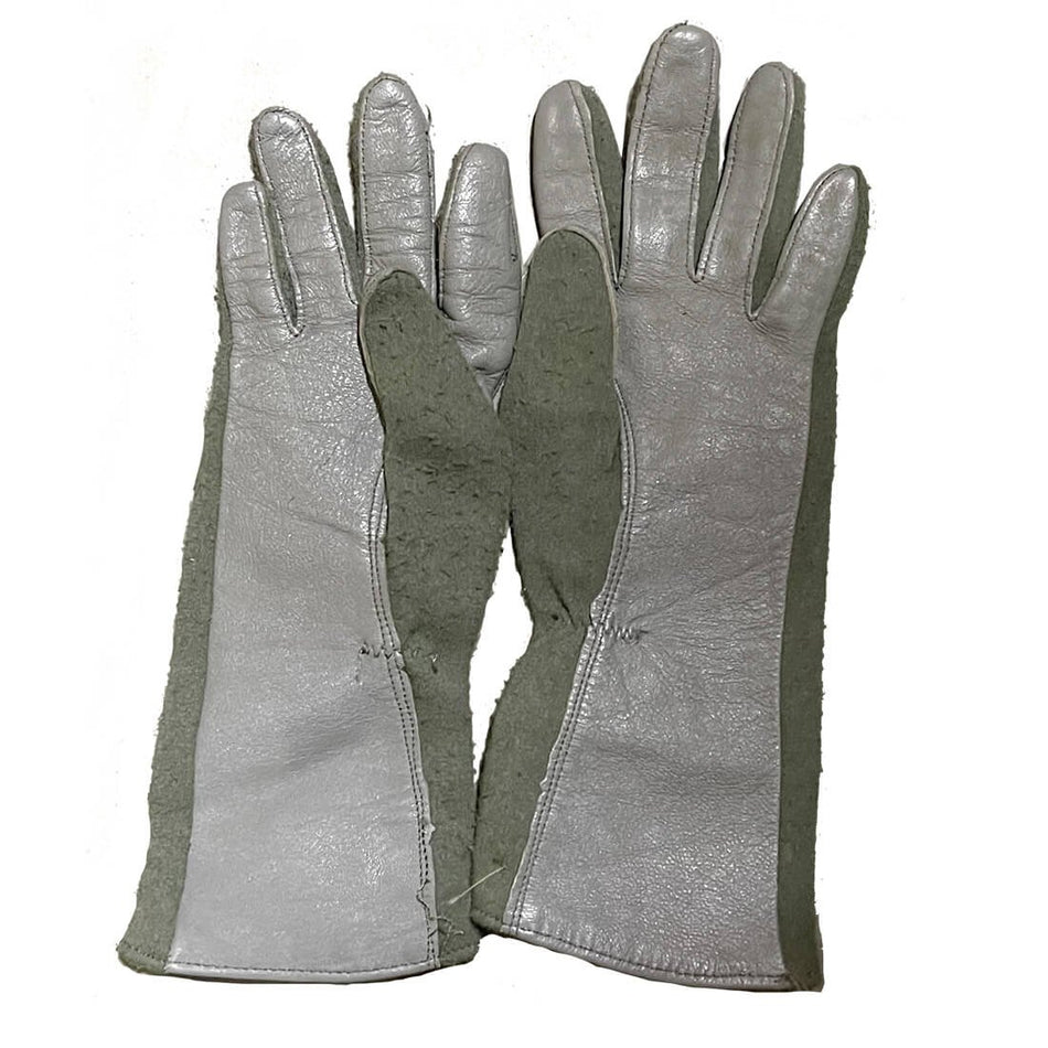 Nomex Gloves USGI Summer Flyers In Sage Green - Used